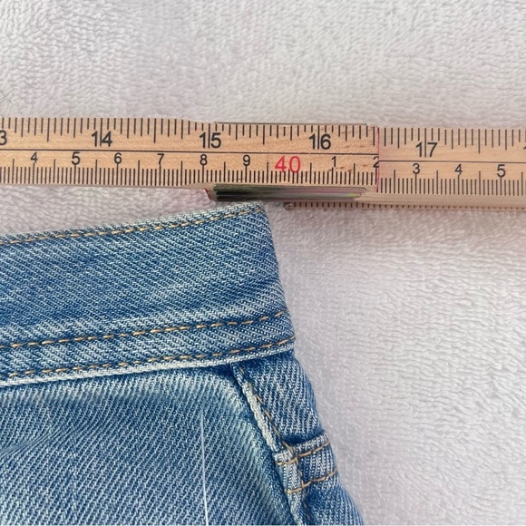 Free People Maggie Mid Rise Straight Jeans Size 27 - Picture 7 of 14